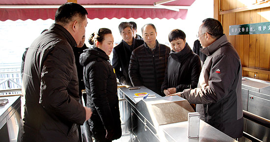 省文物局检查曲阜市春节前文物安全工作